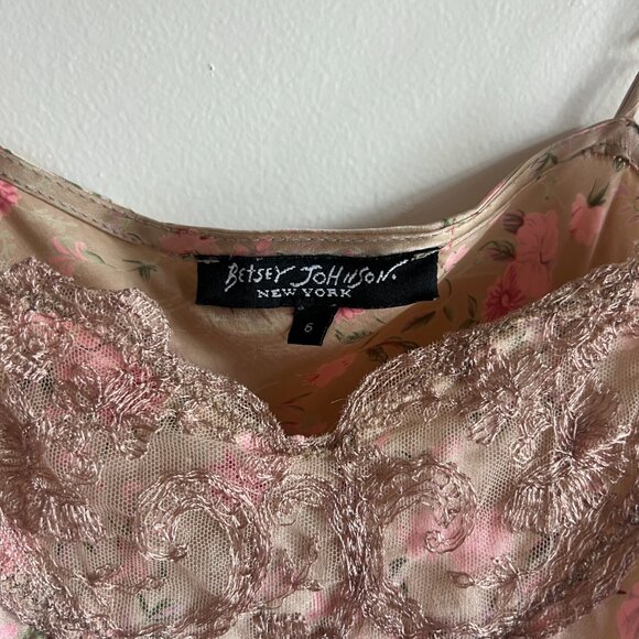 Vintage Pastel Betsey Johnson Slip Dress - Picture 10 of 11